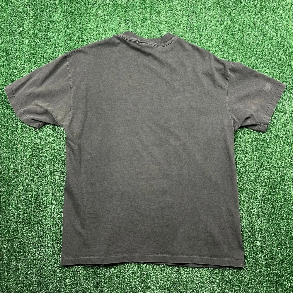 Vintage Salvador Dali Museum Signature St Pete T-Shirt Men's L Faded Black 90s - Picture 8 of 9